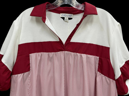 RED AND WHITE GAME DAY DRESS
