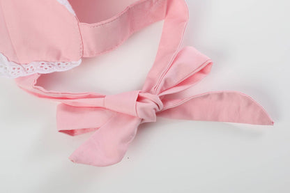 Pink & Lace Summer Bonnet