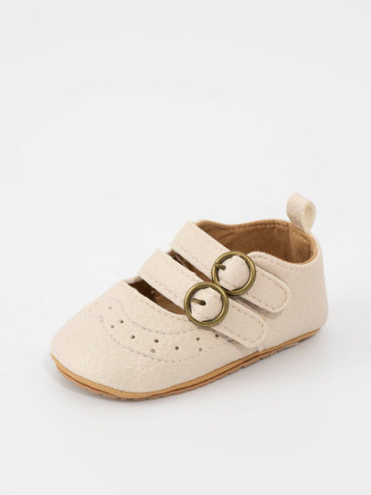 Double Buckle Baby Shoe