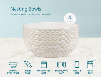 Kook Ceramic Nesting Bowls