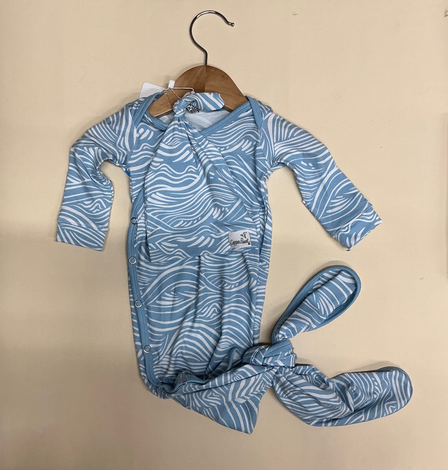 Surf Gown with hat-Copper Pearl