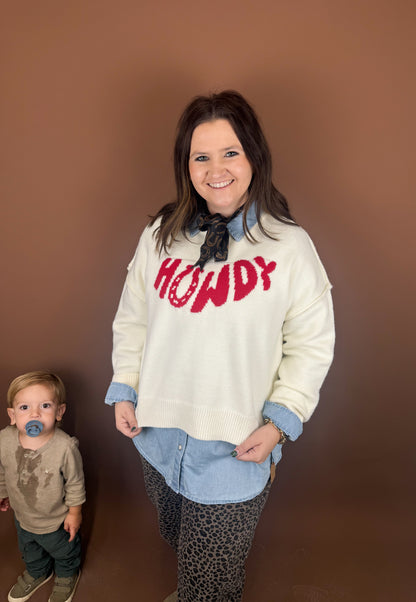 Howdy Sweater