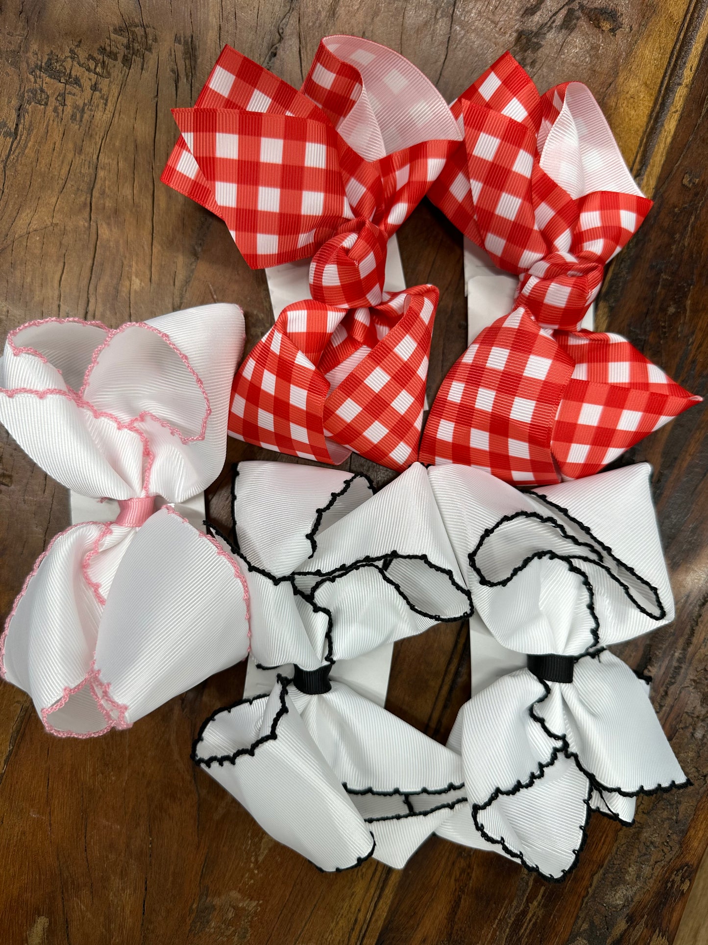 Medium Hair Bow-Multicolored