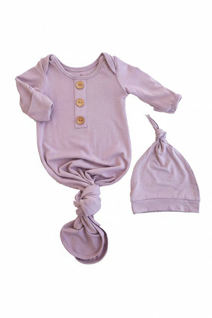 Ellie Bamboo Knotted Gown Set