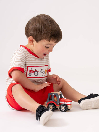 Farm Friends Smocked Outfit