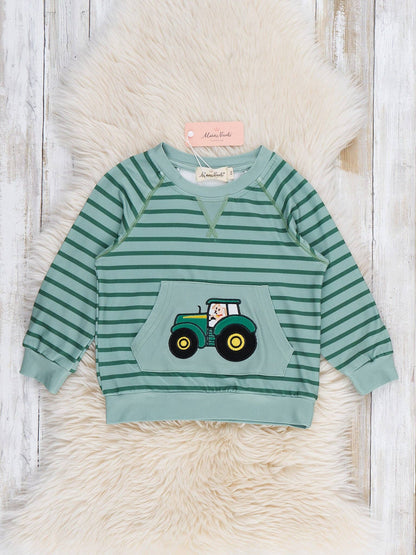 Field Tractor Pocket Stripe Top