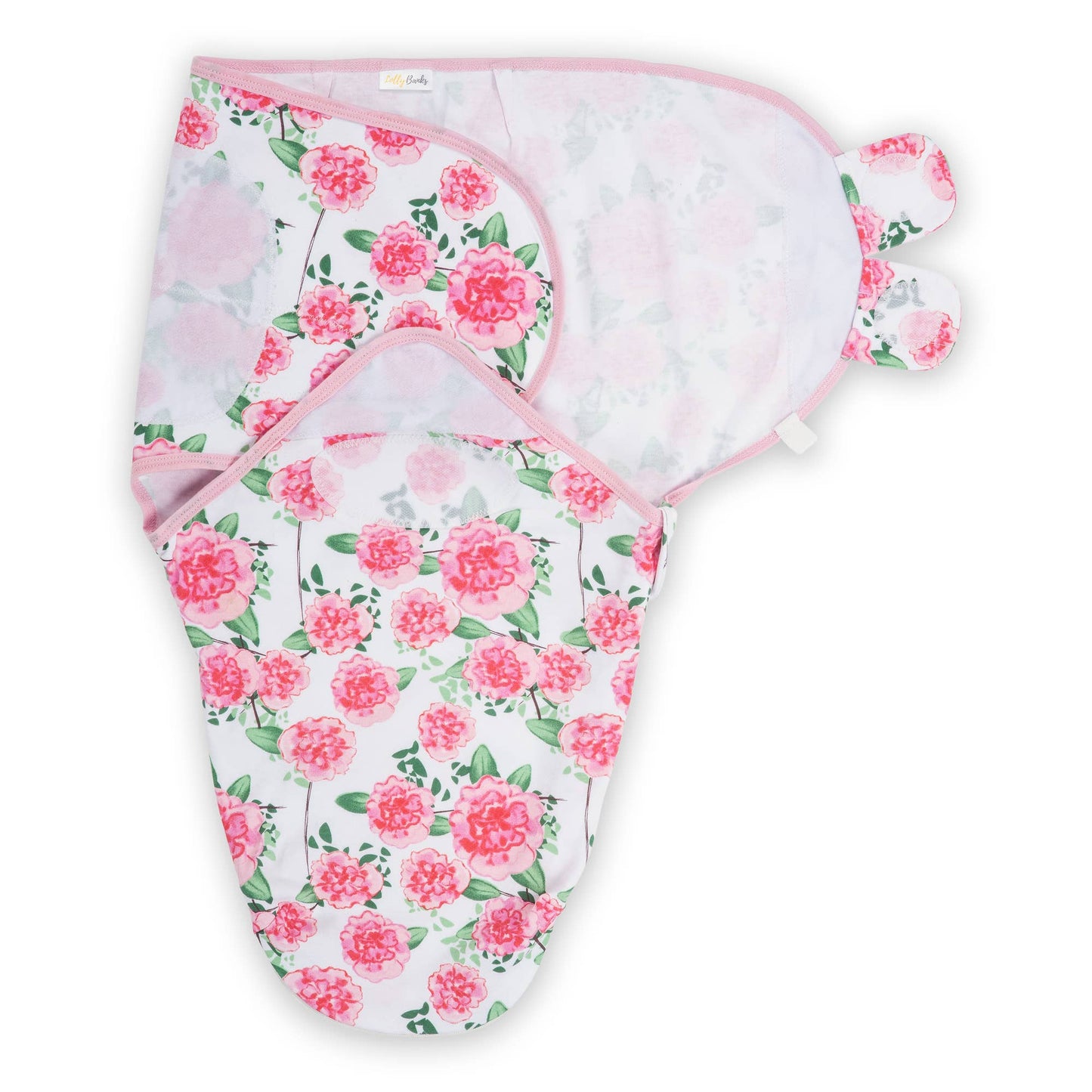 Velcro Newborn Rose Swaddle Sack