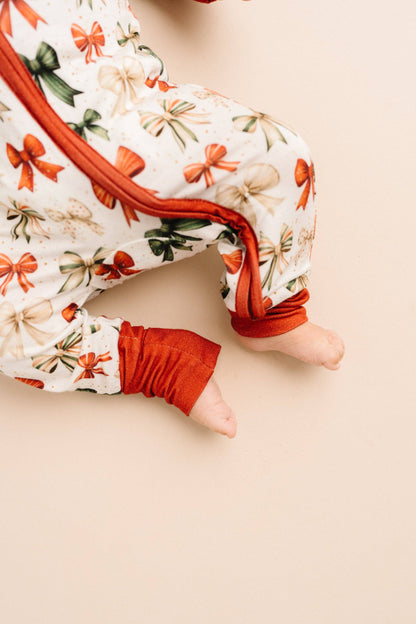Holiday Bows Bamboo Sleeper