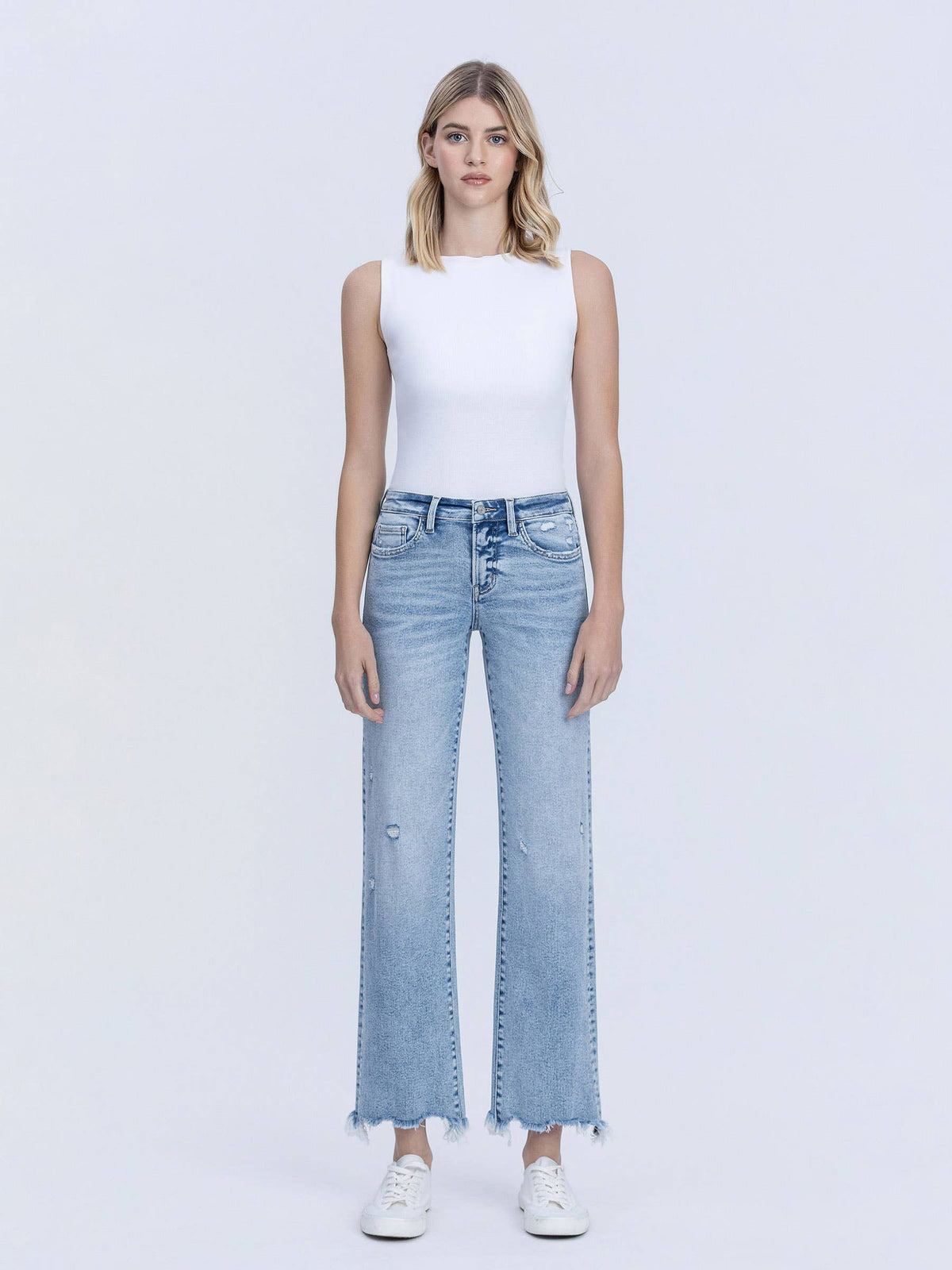 Aileeah Slim Wide Jeans
