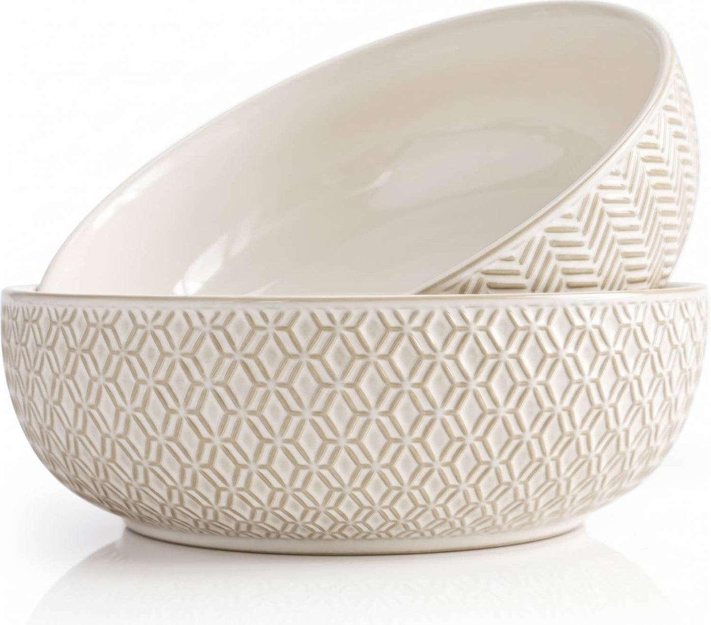 Kook Ceramic Salad Bowls, Set of 2