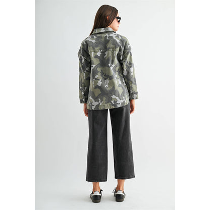 CAMOUFLAGE SHACKET