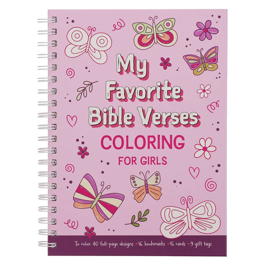 Favorite Bible Verse Coloring Book