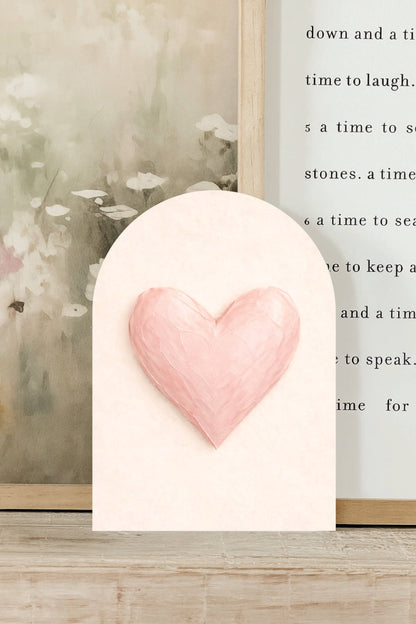 Soft Pink Heart, Arch | Valentine's 2026