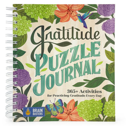 Gratitude Puzzle Journal Activity Book