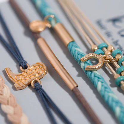 K’lani Turquoise Cowboy Tie Bracelet