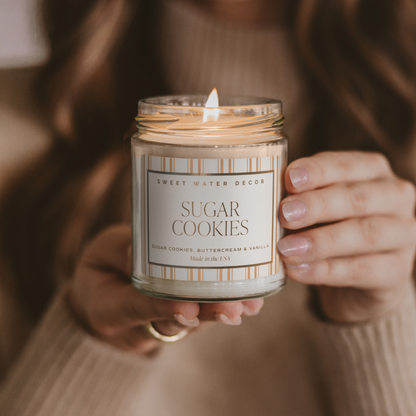 Sugar Cookies 9 oz Soy Candle - Christmas Decor