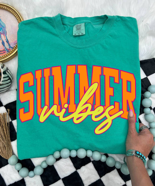 Summer Vibes - COMFORT COLOR - Island Green