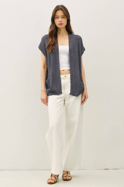 Short Sleeved Cardigan
