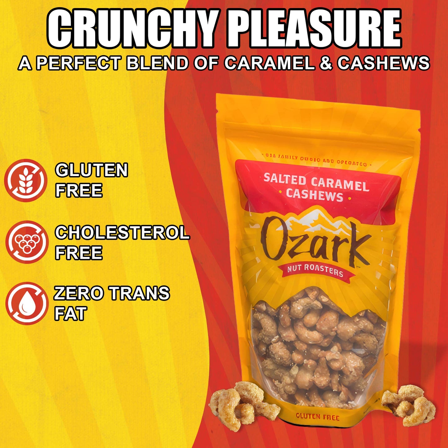 Ozark Salted Caramel Cashews