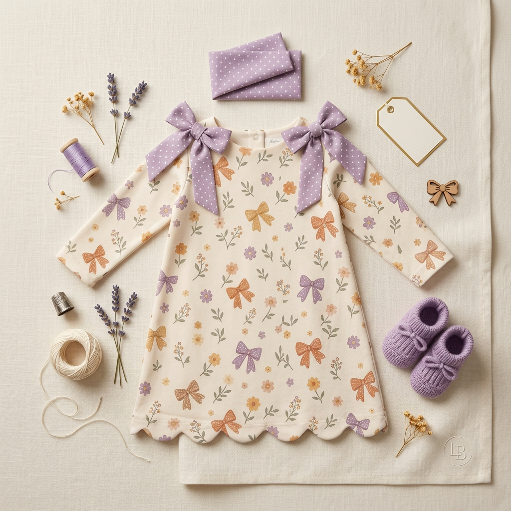 Autumn Bow Dress