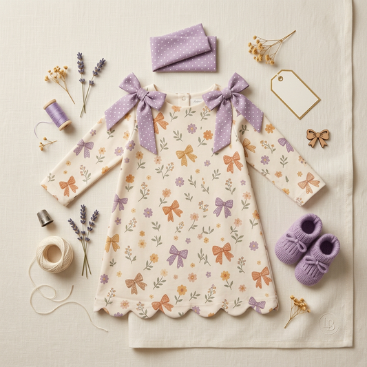 Autumn Bow Dress