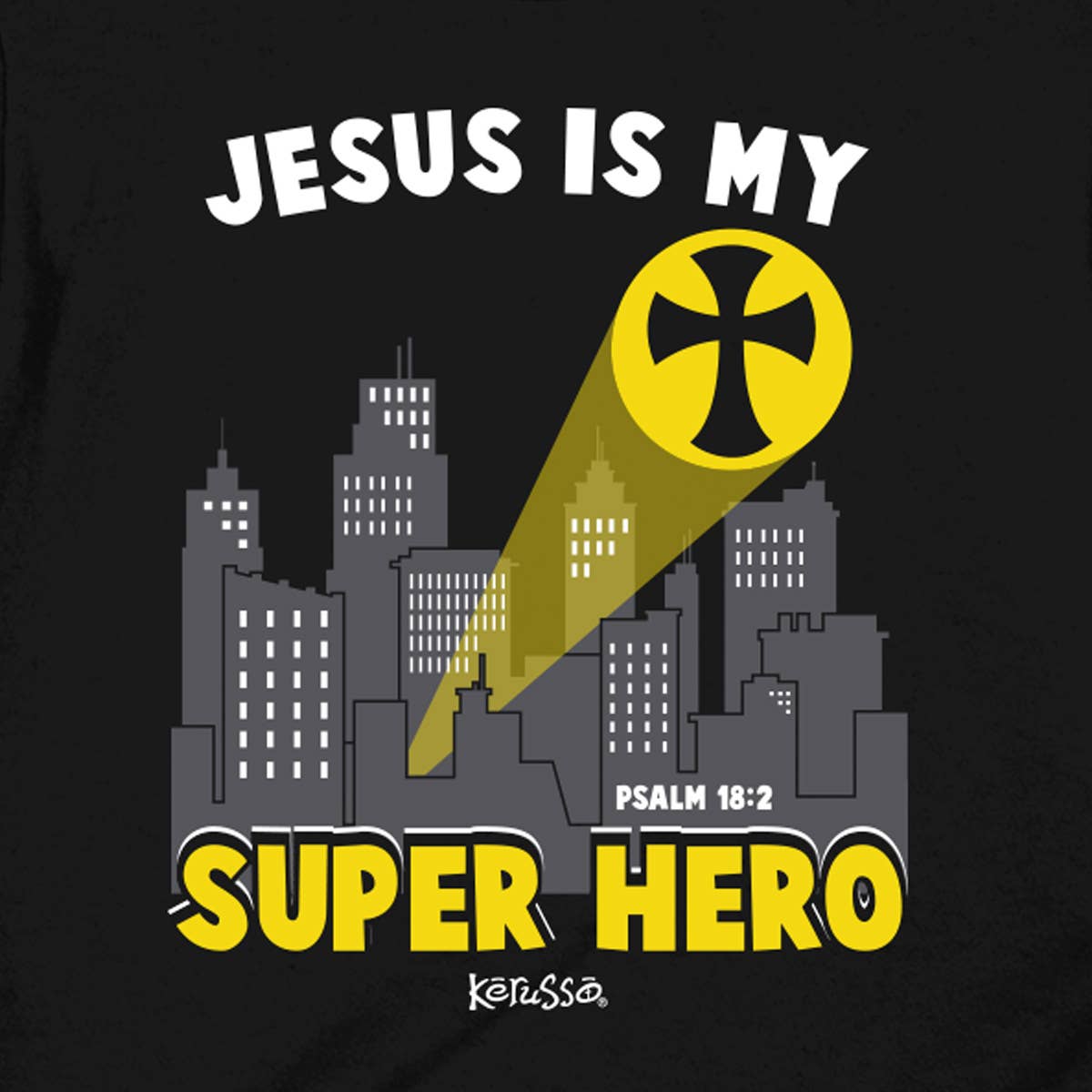 Jesus Super Hero Kids Tee