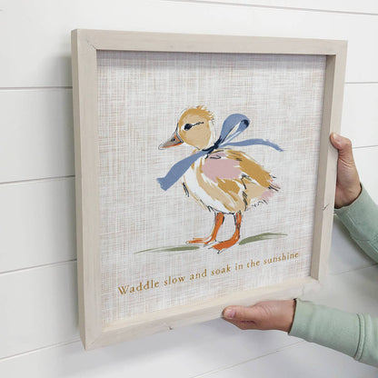 Duckling - Nursery Art