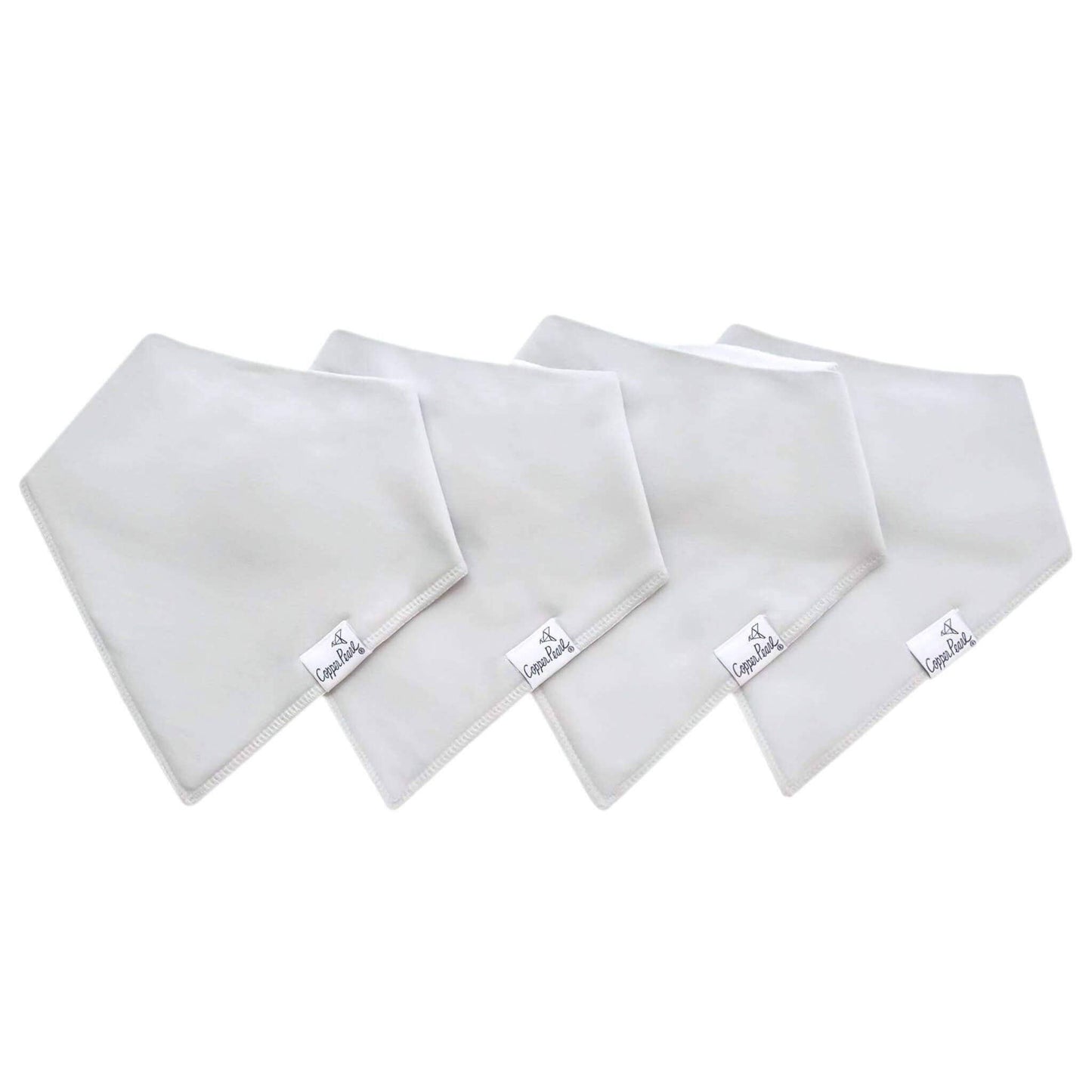 Baby Bandana Bibs - Grey Basics