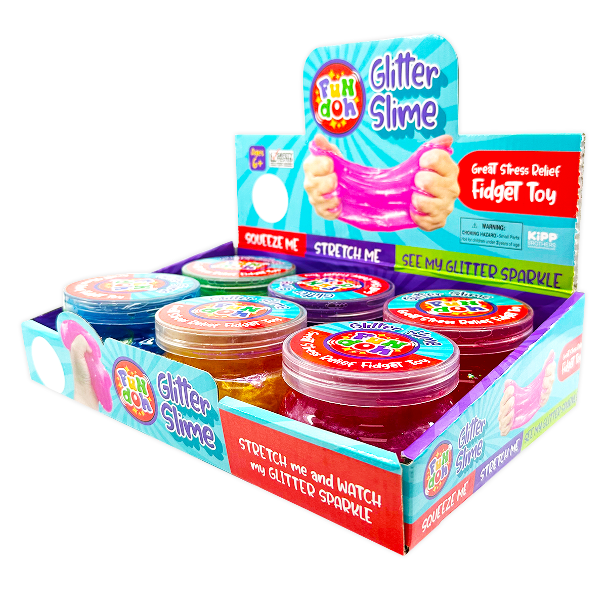 Fun Doh Fidget Glitter Slime