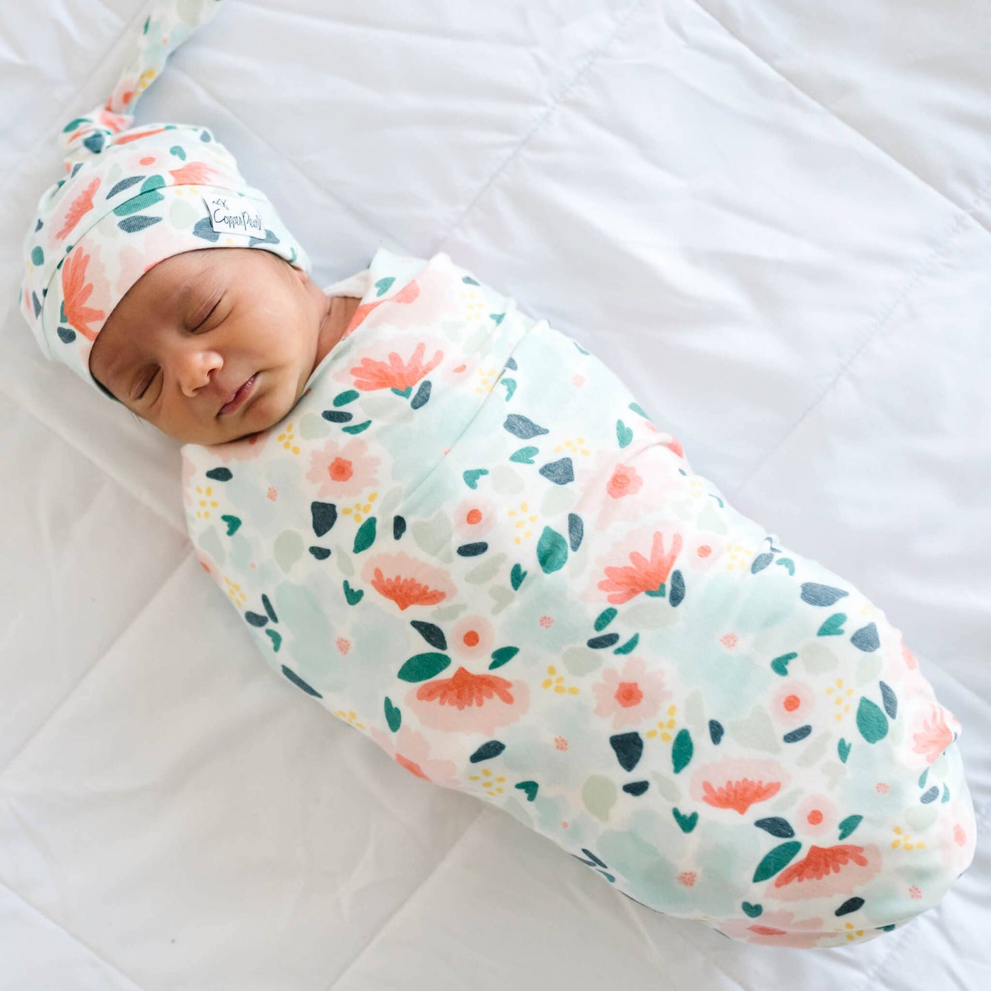 Knit Swaddle Blanket - Leilani