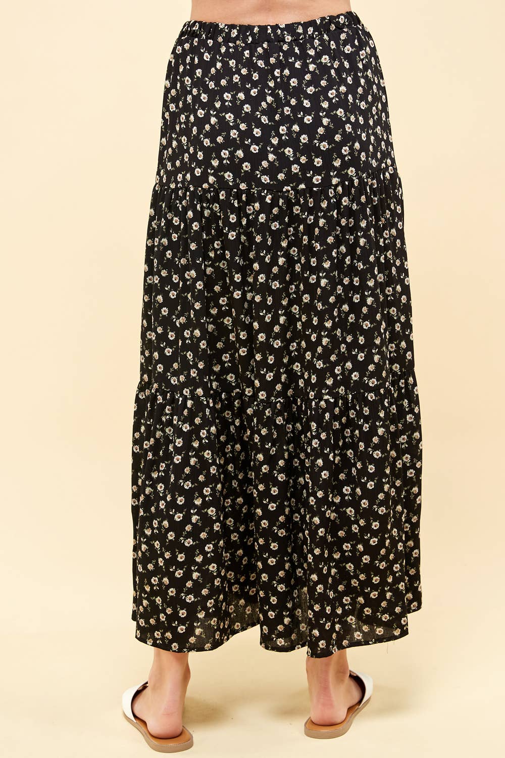 Three Layered Floral Skirt