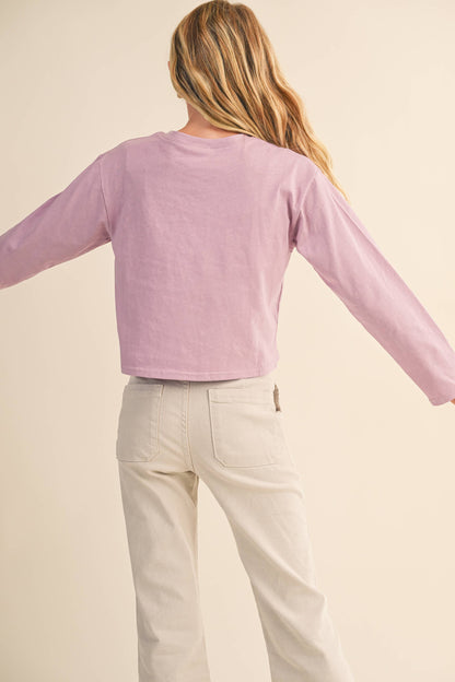 TWEEN CROPPED TEE