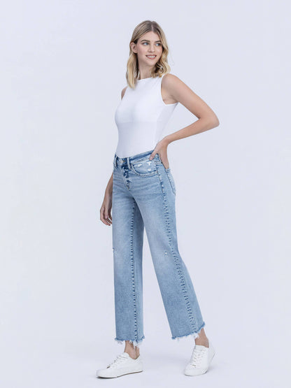 Aileeah Slim Wide Jeans