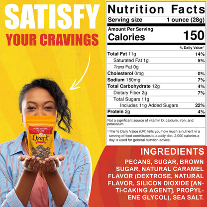 Ozark Salted Caramel Pecans