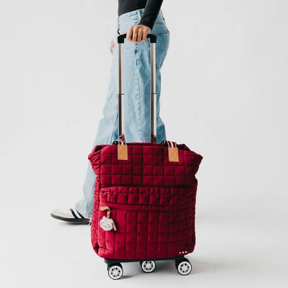 Tenley Quilted Tote Roller Bag