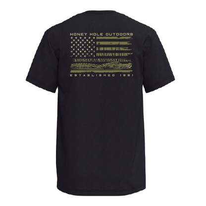 Short Sleeve - Gator Flag - Black