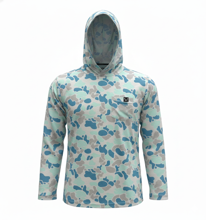 Tide Camo Youth Performance Hoodie