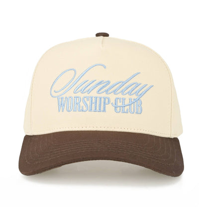 SUNDAY WORSHIP CLUB TRUCKER HAT