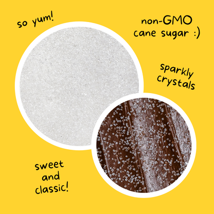 Supernatural Twinkles Sanding Sugar: Crystal Clear