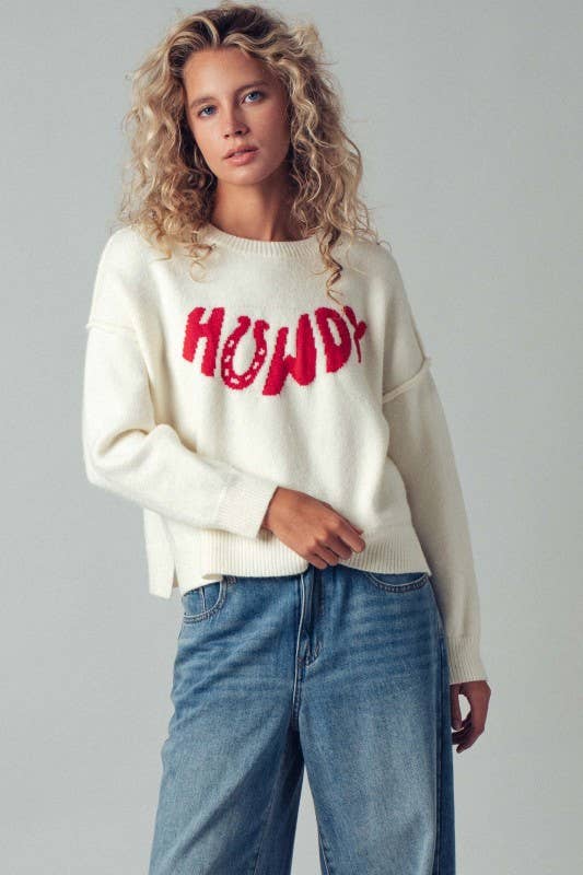 Howdy Sweater