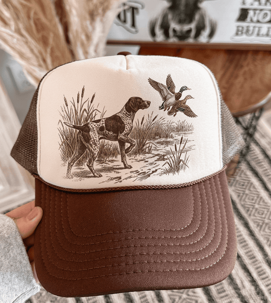 Brown Duck Dog Hat