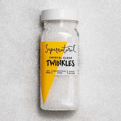Supernatural Twinkles Sanding Sugar: Crystal Clear