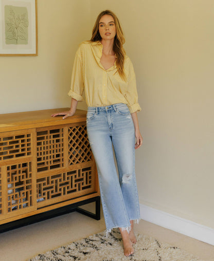 Ezra High Rise Crop Jean