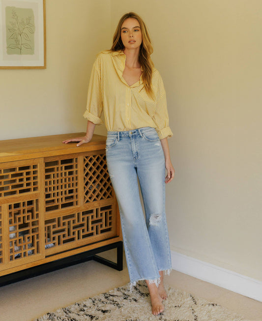 Ezra High Rise Crop Jean