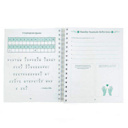 Gratitude Puzzle Journal Activity Book