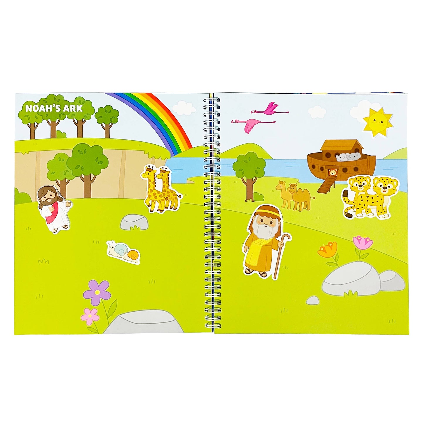 Bible Sticker Interactive Activity Book