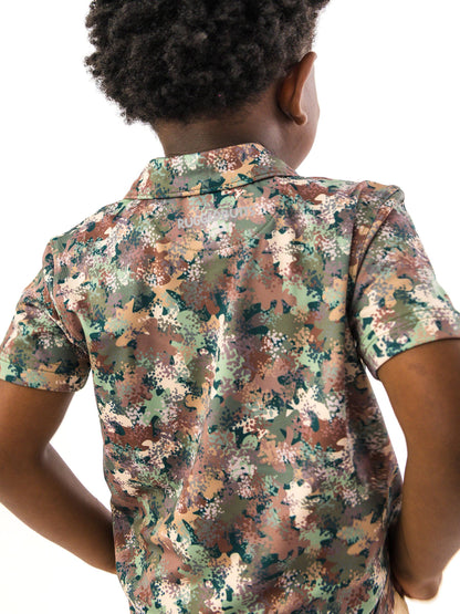 Classic Camo Short Sleeve Performance Polo