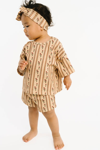 Floral Heirloom Slouchy Set