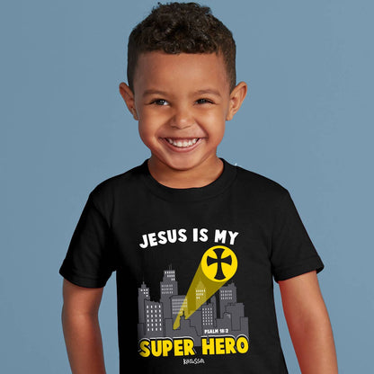 Jesus Super Hero Kids Tee