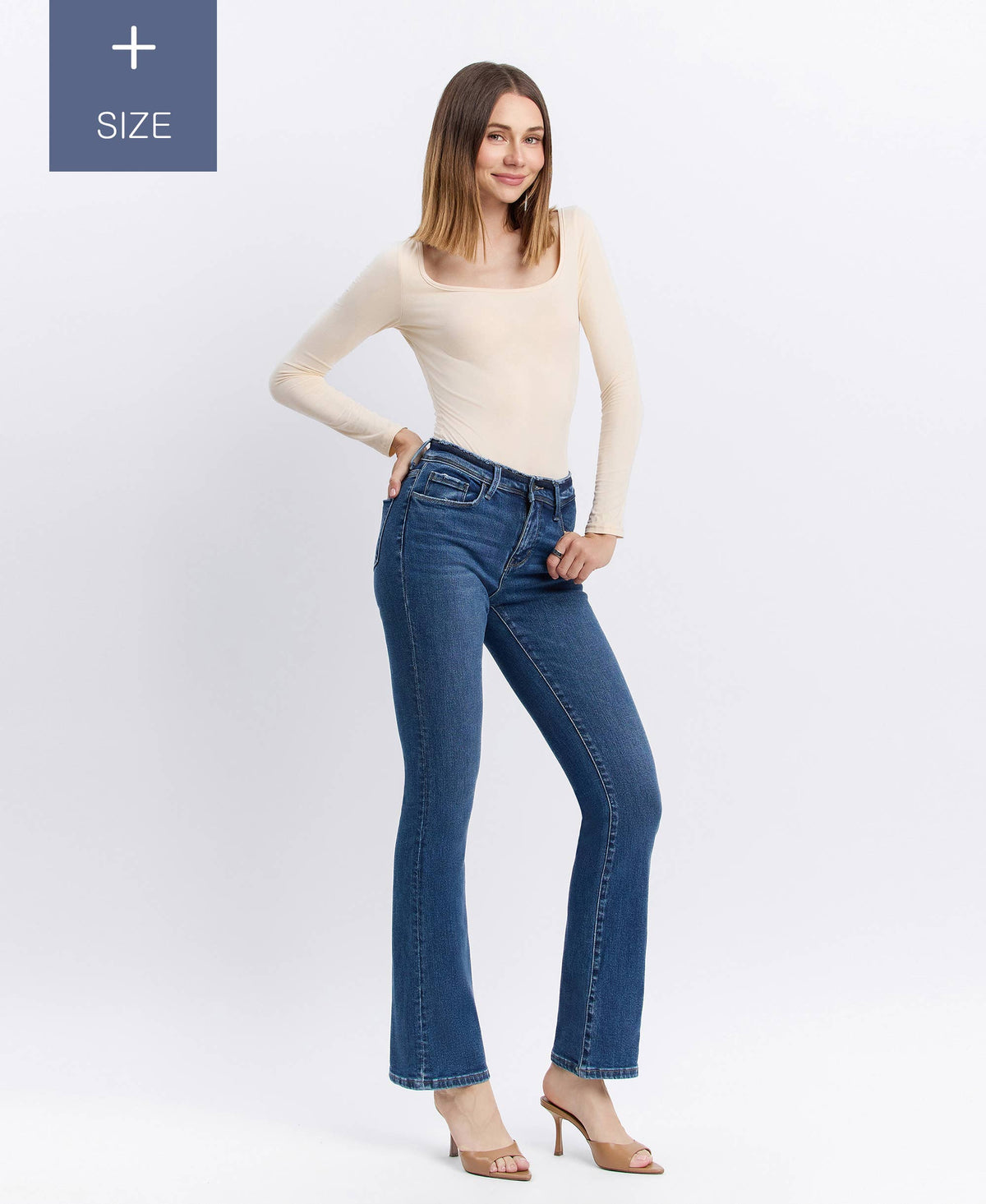 Miranda Plus Size Bootcut Jeans